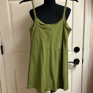Fabletics Laura Active Dress XS Olive Bodysuit short one piece